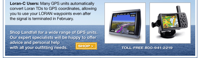Shop Landfall's full selection of GPS for a unit that's right for you. Display images for more info.