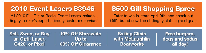 DL Boat Swap & Tent Sale. April 9, 9-3. Display images.