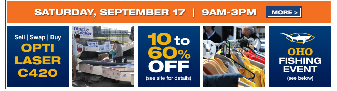 DL Boat Swap & Tent Sale: Sat Sept 17, 9-3. Display images.