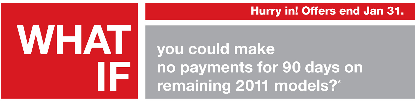 What if you could make no payments for 90 days?