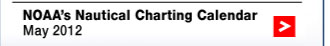 NOAA Charting Calendar