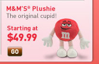 M&M'S&reg; Plushie. The original cupid! Starting at $49.99